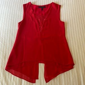 BCBGMAXAZRIA Red Blouse!